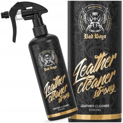 RR CUSTOMS RRC BAD BOYS LEATHER CLEANER STRONG czyści skóry