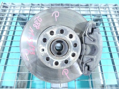 Поворотний кулак права ступиця перед skoda octavia ii фото №1