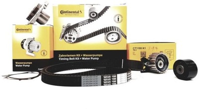Continental ct1155wp1 насос водяная + набор ремень распределительного вала фото №1
