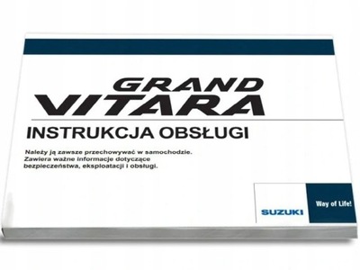 SUZUKI GRAND VITARA 2008-2014+RADIO MANUAL OBS  