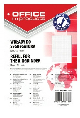 Wkład do segregatora Office Products A4