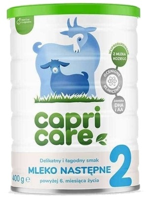 Capricare 2 mleko następne kozie 400 g