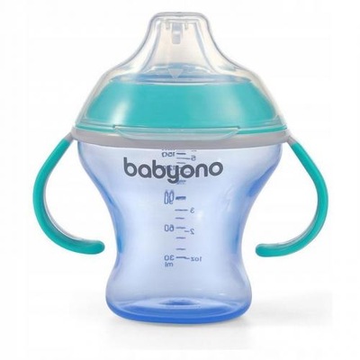 BABYONO Kubek niekapek miękki ustnik 1456/01 180ml