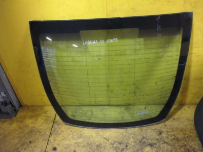 Laguna iii coupe стекло задняя задняя фото №1