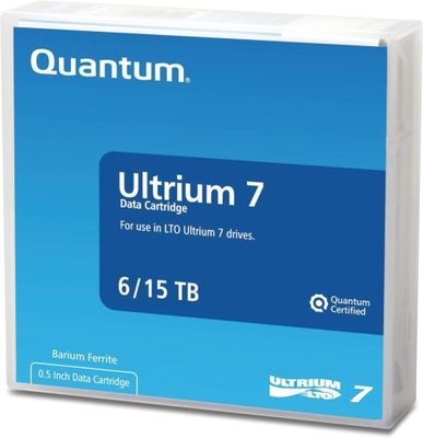Quantum Taśma data cartridge LTO7 Media Ultrium 6TB/15TB - MR-L7MQN-01