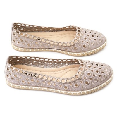 Espadryle damskie ażurowe buty damskie wygodne