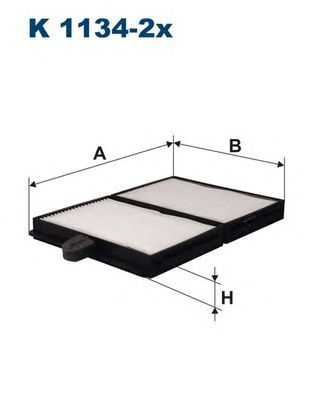 FILTRO DE CABINA FILTRON K 1134-2X TOYOT AVENSIS  