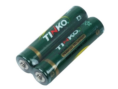 2 szt. Bateria TINKO cynkowa AAA/R03 folia.