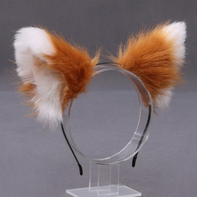 COSPLAY FURRY USZY USZKA NA OPASCE KOT LIS FUTRZAK