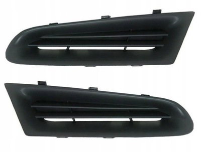 Renault clio iii 05- решётка радиатора решётка заглушка l + p фото №1