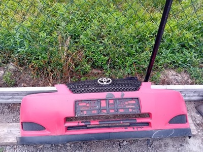 Toyota corolla e12 хэтчбек 2002-2003 бампер передний перед фото №1