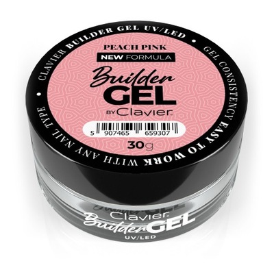 Clavier BUILDER GEL “Peach Pink” 30g