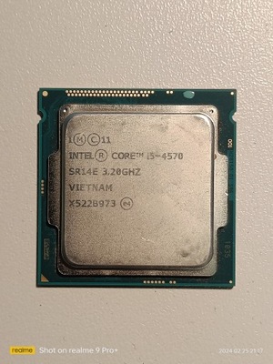 Procesor Intel i5-4570 4 x 3,2 GHz fv
