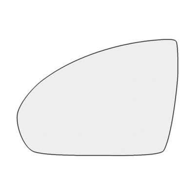 Скло/дзеркало smart fortwo 2007-2013 2008 2009 2010 фото №1