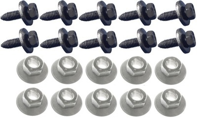 CLAMPS WKRETY SCREWS SOCKETS ATTACHMENT UNIVERSAL CAPS ENGINE X10  