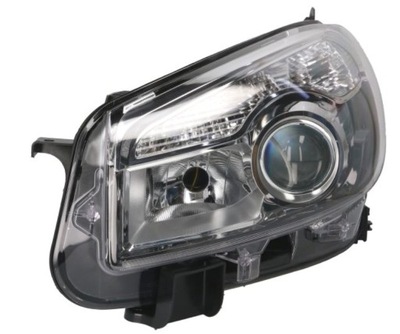 Фара лампа перед nissan qashqai j10 10- левый фото №1