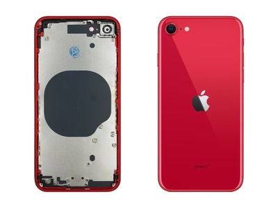 iPhone SE 2020 Korpus Ramka Obudowa Tył Red