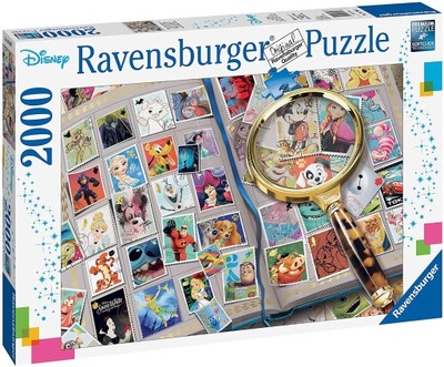 Ravensburger Disney Znaczki Album 2000 Pluto Micke