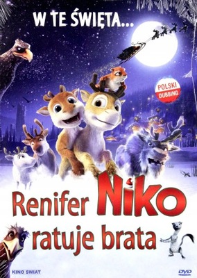 RENIFER NIKO RATUJE BRATA DVD FOLIA