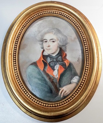 Obraz Olejny Portret Mężczyzny Joanna Wyszomirska