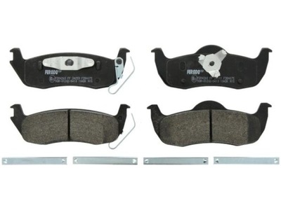 Тормозные колодки тормозные задняя fdb4075 ferodo infiniti jeep фото №1