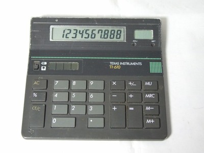 Kalkulator Texas Instruments TI-610 zabytek 1987 r