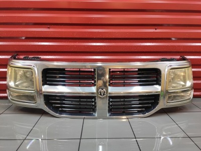 Dodge nitro 08- решётка радиатора решётка радиатора рамка радиатора перед хром оригинал хороший фото №1