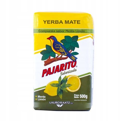 Yerba mate Pajarito Menta Limon 500g Cytryna Mięta