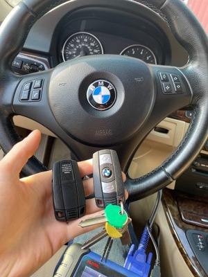 КЛЮЧ BMW SERIA EXX E60 E61 E90 E91 E70 + DOROBIENIE DOPISANIE GŁOWNO