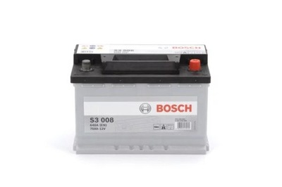 BO 0092S30080 AKUMULIATORIUS BOSCH S3 70AH, 640A, L- 278X1 