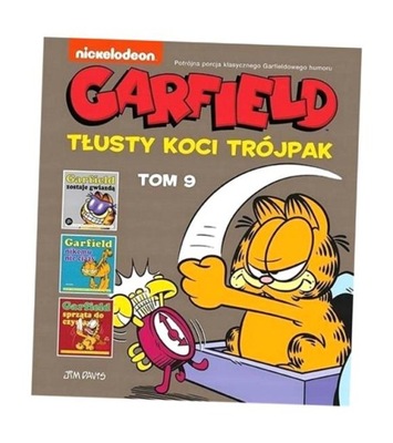 GARFIELD T.9 TŁUSTY KOCI TRÓJPAK, JIM DAVIS