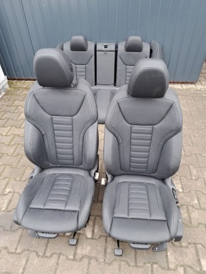 Сиденья заднее сиденье кожа bmw g22 комплект перед задняя фото №1
