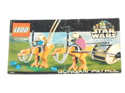 LEGO INSTRUKCJA 7115 STAR WARS GUNGAN PATROL