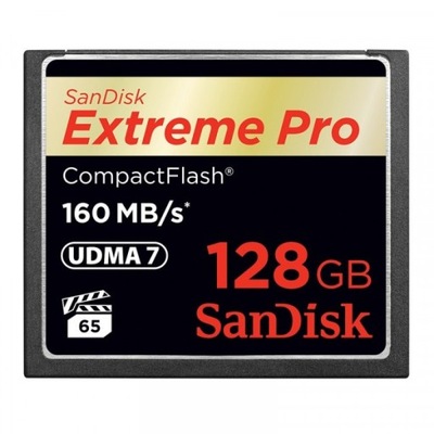 Karta pamięci CompactFlash SanDisk SDCFXPS-128G-X46 128 GB