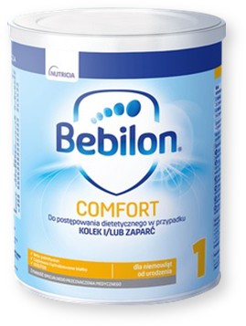 Bebilon Comfort 1, mleko od urodzenia, 400g