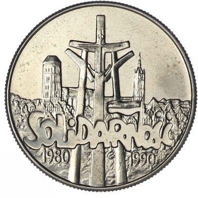 10 000 złotych - Solidarność - 1990 rok