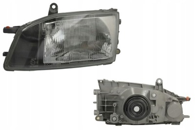 Фара лампа левый toyota hi-ace 95-06 tyc фото №1