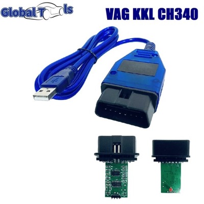 Kabel USB OBD2 VAG-COM KKL OBDII skaner