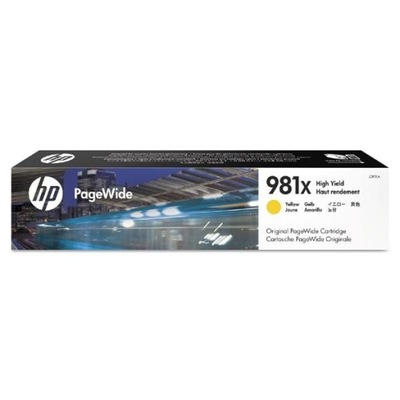 HP oryginalny ink / tusz L0R11A, HP 981X, yellow,