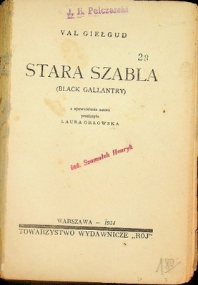 Stara Szabla 1934 r.