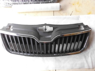 Skoda rapid 5ja 12-16 решётка радиатора решётка радиатора решётка 5ja853668 хром оригинальный номер фото №1
