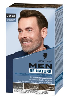 SCHWARZKOPF MEN DUNKEL CIEMNA MĘSKA FARBA DO WŁOSÓW Z NIEMIEC