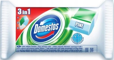 DOMESTOS Sosna 3w1 - Kostka Toaletowa - ZAPAS