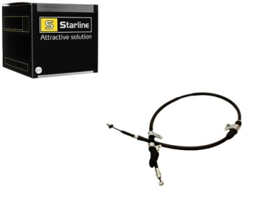 Трос гальмівна hyundai coupe 94 гальмівні диски лівий starline фото №1