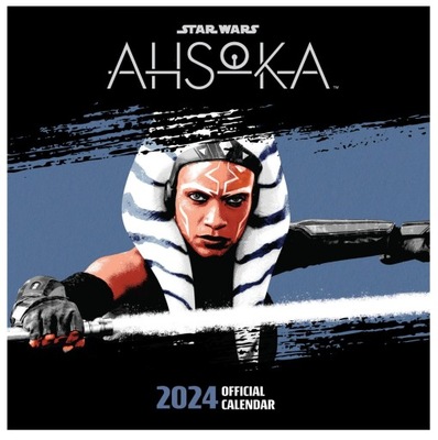 Kalendarz na ścianę Star Wars Ahsoka na 2024 rok