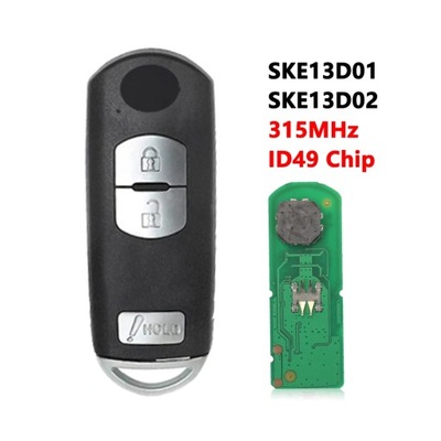 2/3/4BTN SMART REMOTE KEY FOB PARA MAZDA 3 6 MX-5 MIATA 2013-2019 MIT~27355  