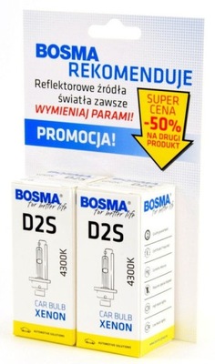 KSENON BOSMA D2S 85V/35W XENON 4300K 2SZT