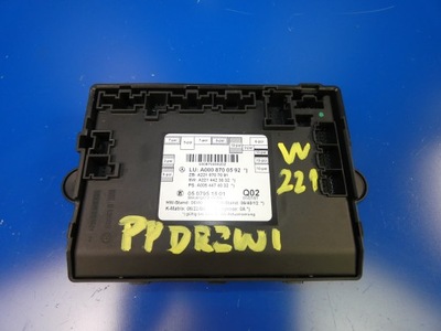 Mercedes s w221 модуль двері правий перед фото №1