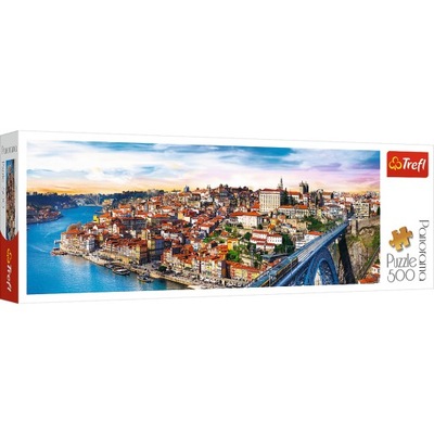 Puzzle Trefl Panoramiczne 500el Porto Portugalia