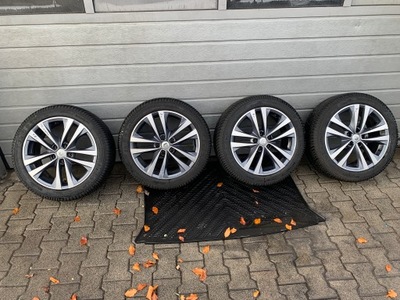 RENAULT TALISMAN MEGANE ALUMINIO LLANTAS RUEDAS 18' 245/45/18R 5X114.3 DE INVIERNO  